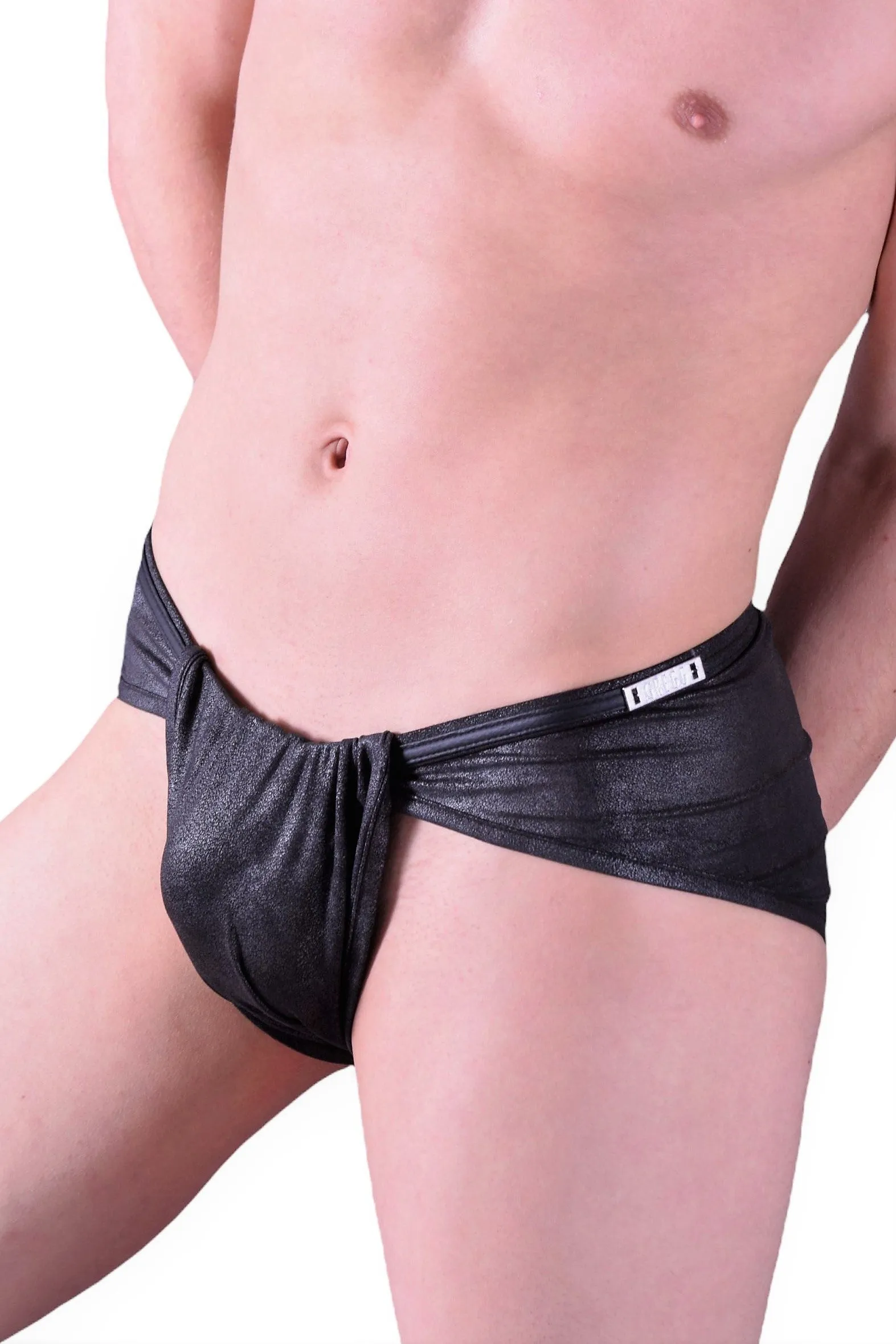 SMALL Gregg Homme Langlot Detachable Sumo Briefs Charcoal