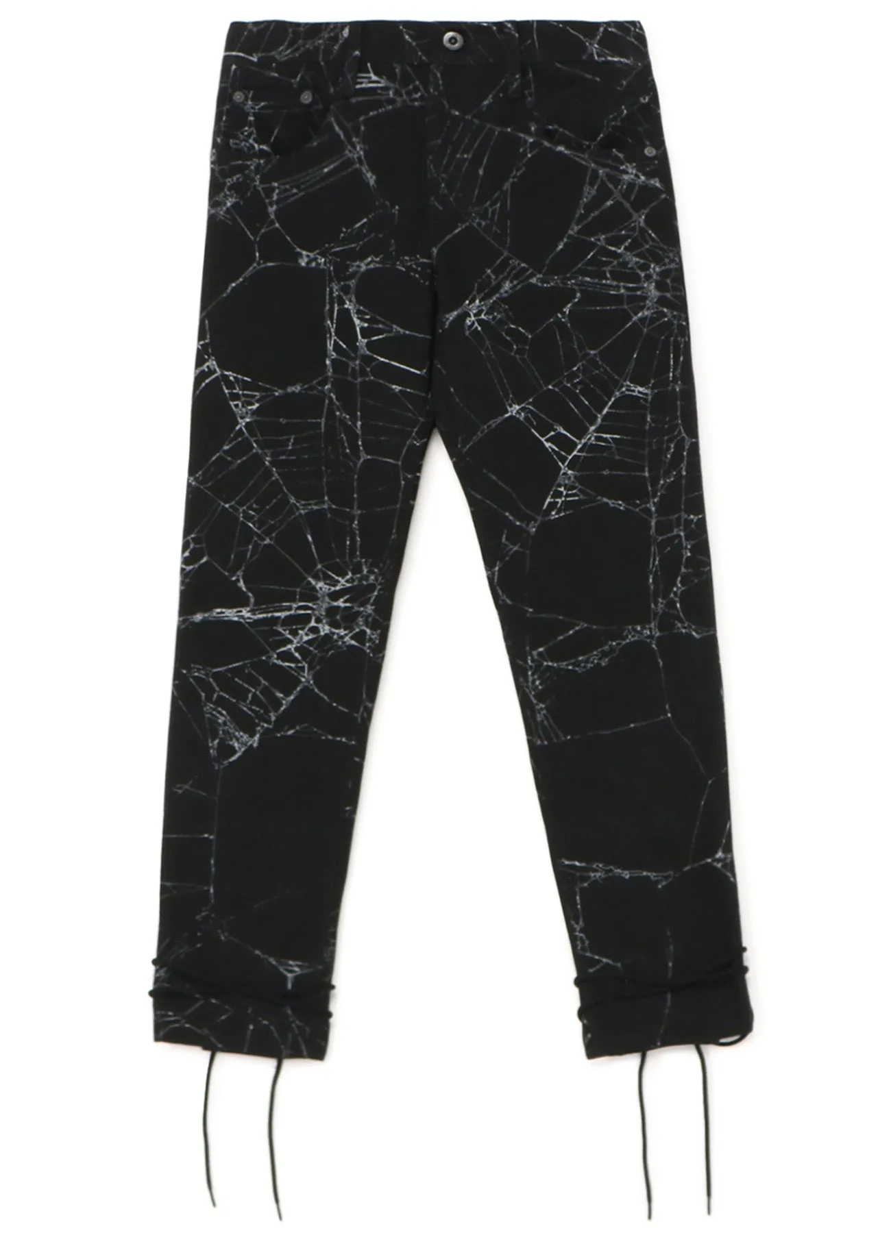 Spider Drill Back Lace Up Pants