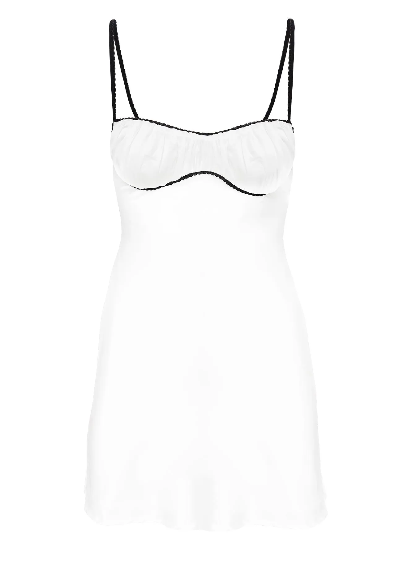 Stassey Mini Dress White