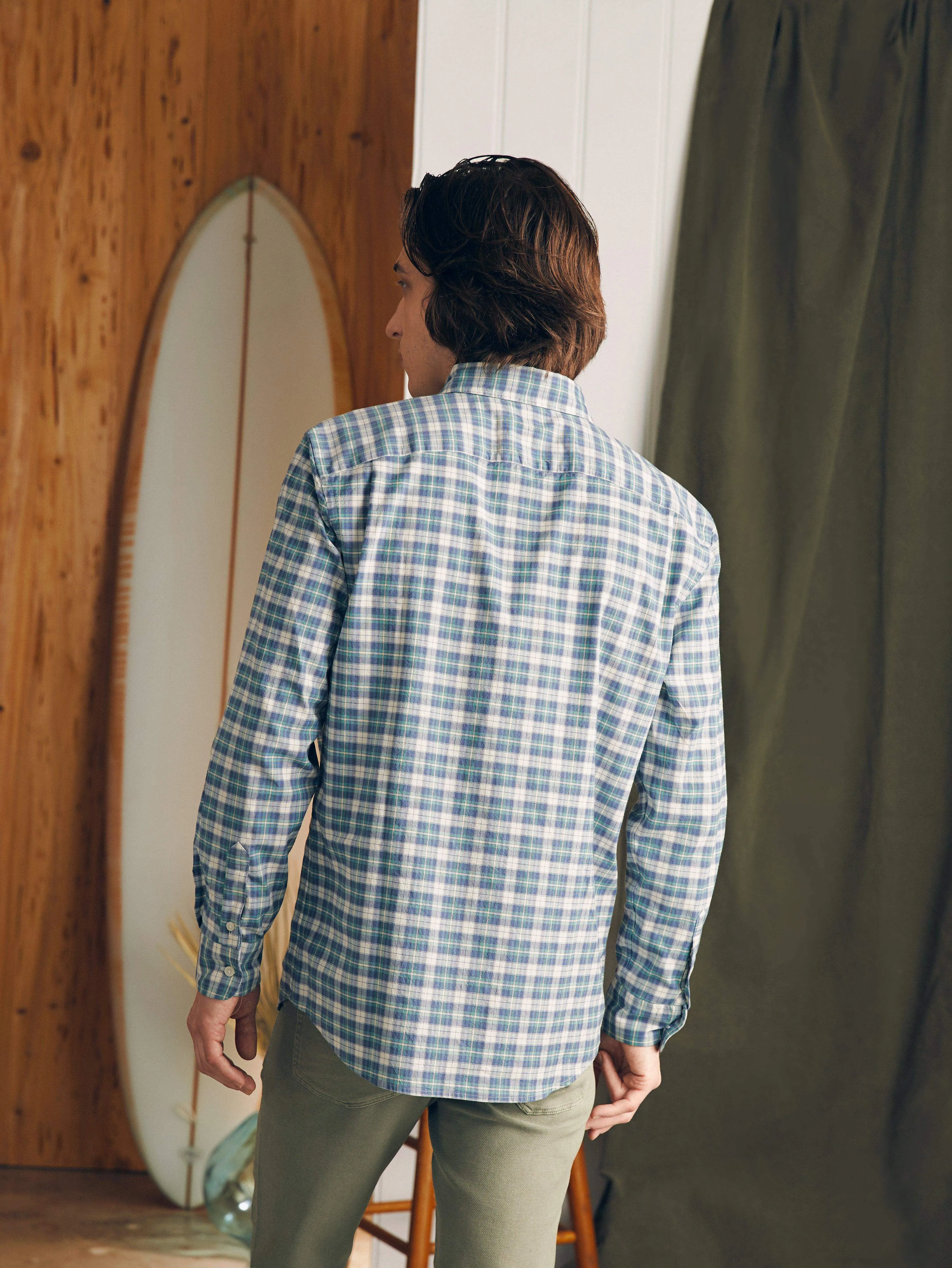 Supima Oxford Shirt - Woodhill Plaid