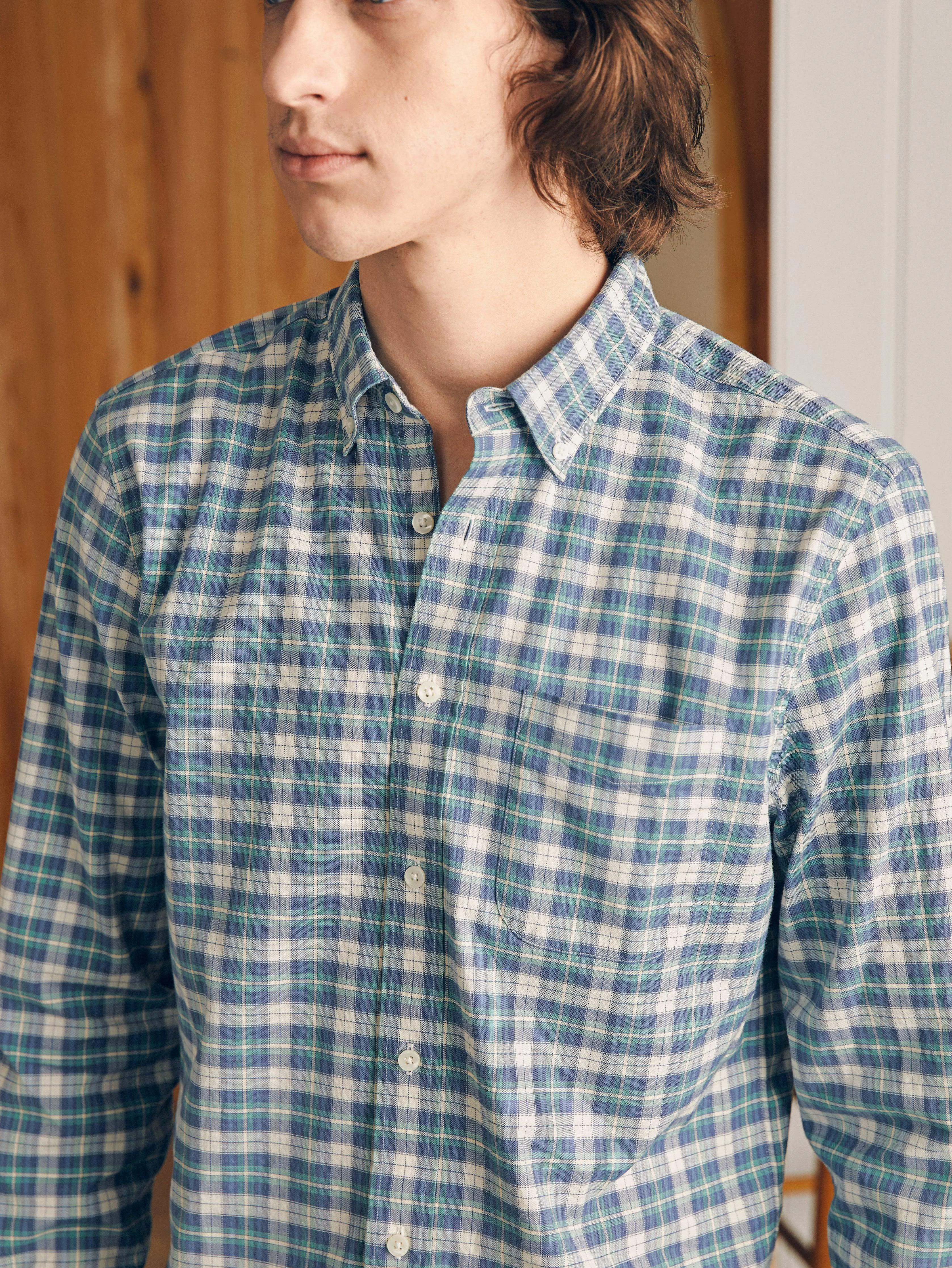 Supima Oxford Shirt - Woodhill Plaid