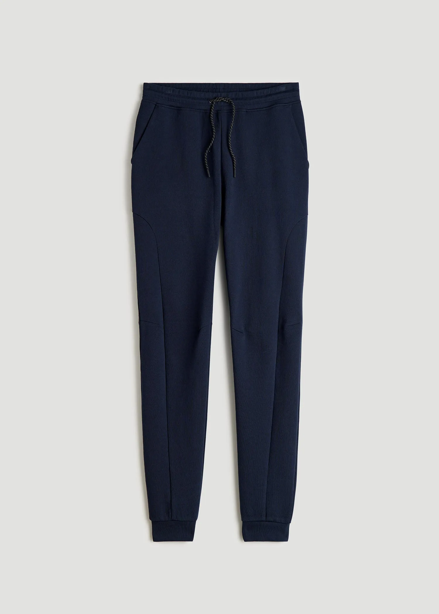 Tall Men's Utility Fleece Joggers in Evening Blue