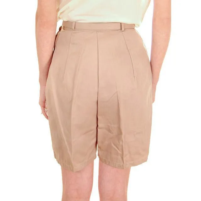 Vintage  Shorts 1960s Never Worn Beige Dan River Small